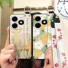 Soft case Protective Phone Case For infinix Smart8 Pro/Smart8 Plus/X6526/X6525B Kickstand Wristband Flower Anti-knock