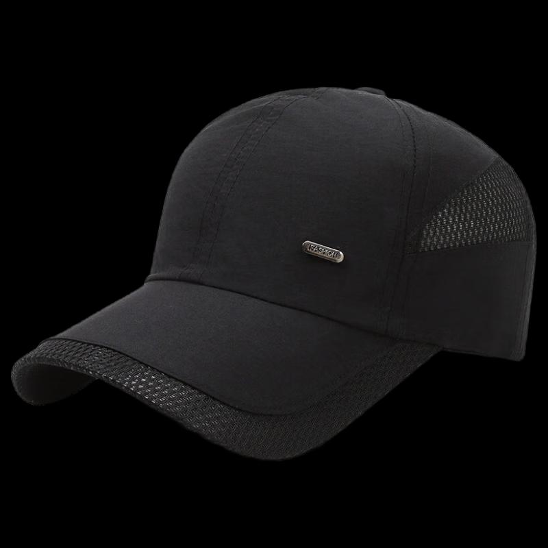 ZHENYUEQI Men s Breathable Mesh Quick-Dry Baseball Cap One Size (Adjustable)
