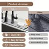 2-Pack Diatomite Faucet Pads Set Fast-Absorbent Quick Dry Bathroom Sink Mat for Kitchen Countertop Sink Cover