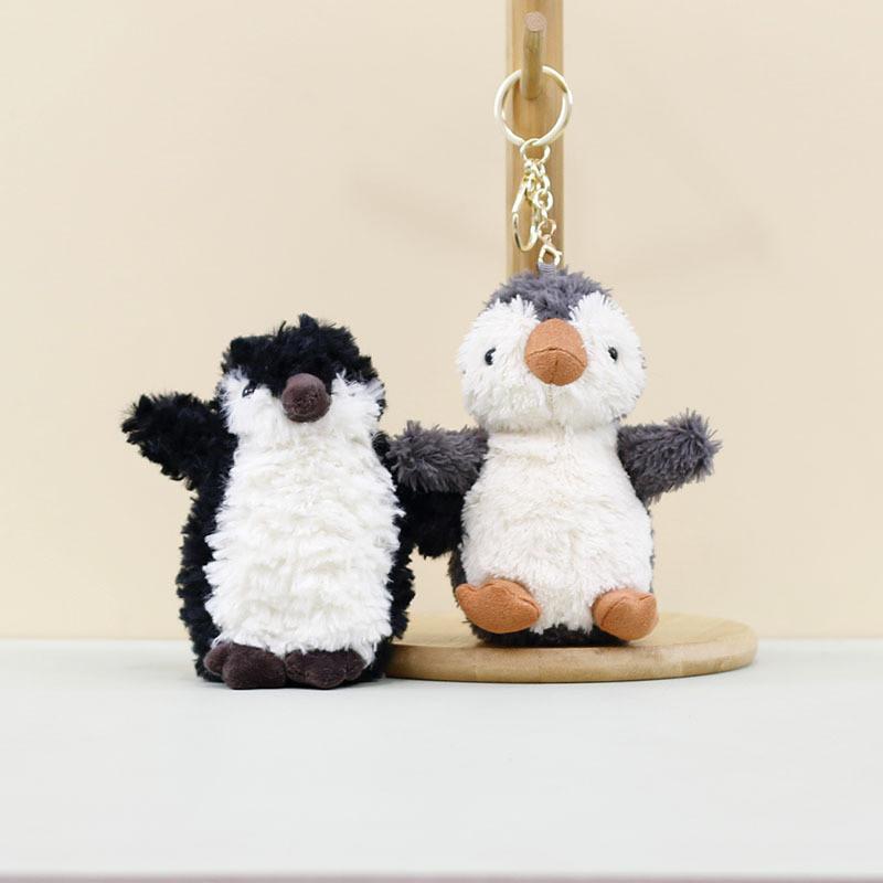 Adorable Plush Penguin Keychain Cute Stuffed Animal Toy For Bags And Keys 13cm