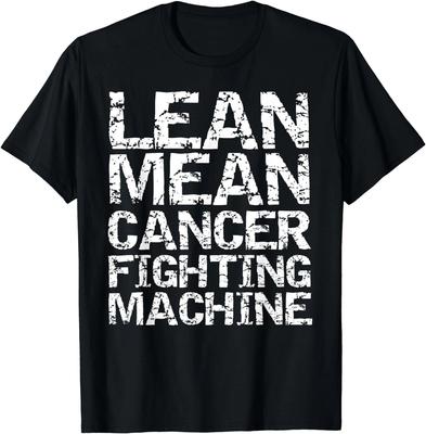 Funny Treatment Gift Quote Lean Mean Cancer Fighting Machine Gift Unisex T-Shirt