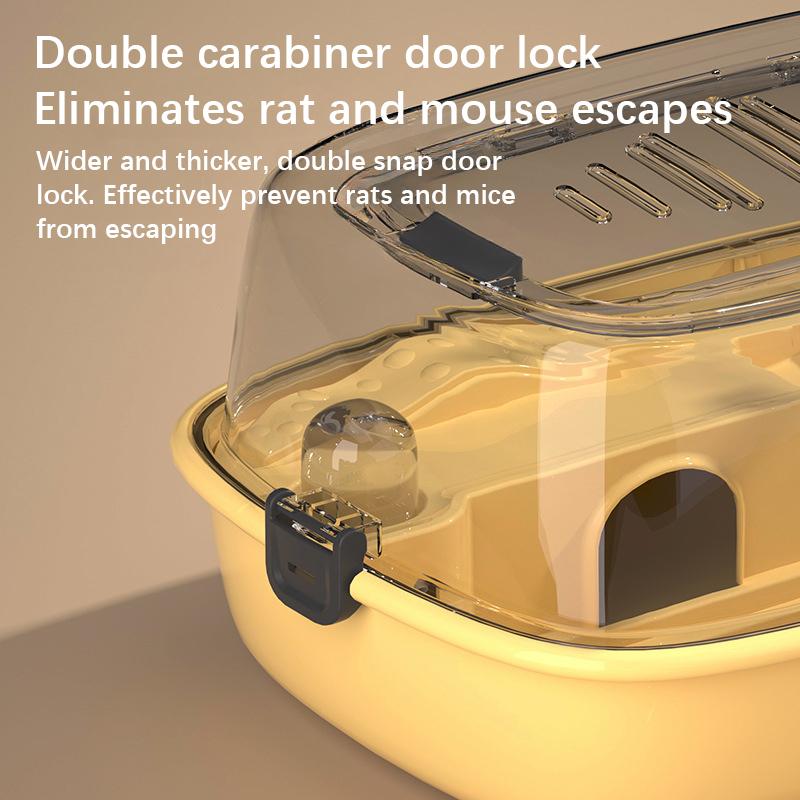 Deluxe Hamster Cage Large Space Acrylic Villa Indoor Full Set Special Cages Ventilation Breathable Not Stuffy Hot Pet Products