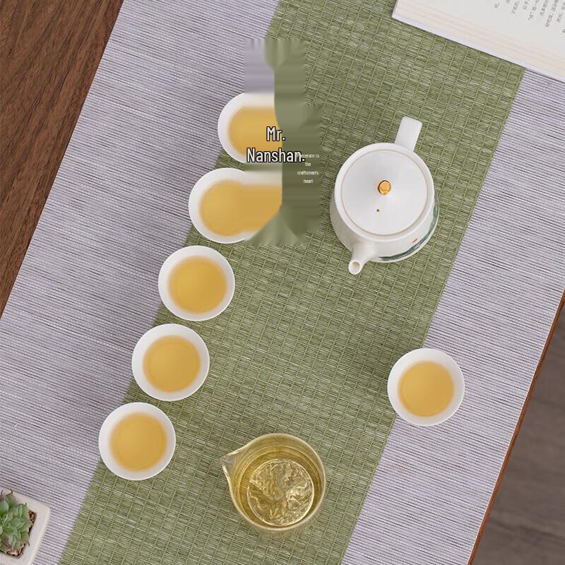 Qianli Jiangshan Chinese Ceramic Kung Fu Tea Set