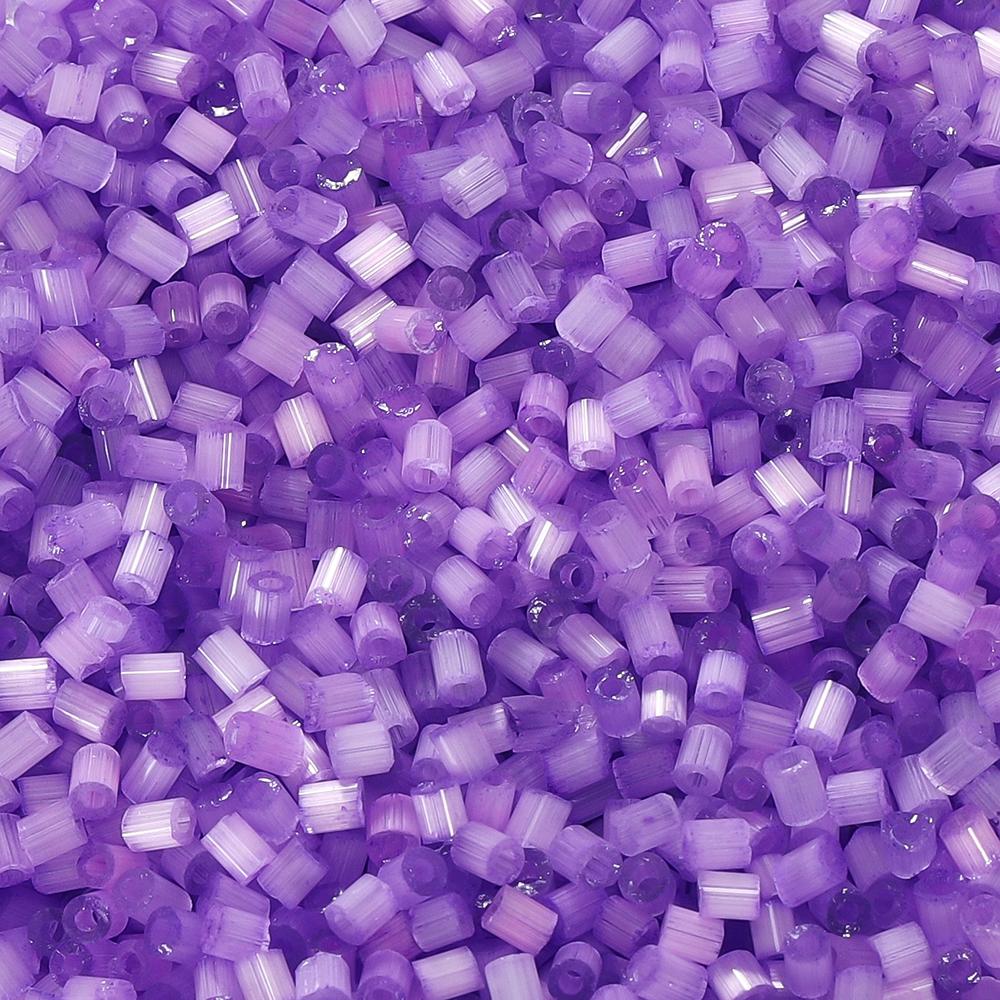 500pcs/lot 2mm Glass Colorful Tube Bead Round Spacer Loose Beads for Jewelry Making DIY Findings Crafts Accessories