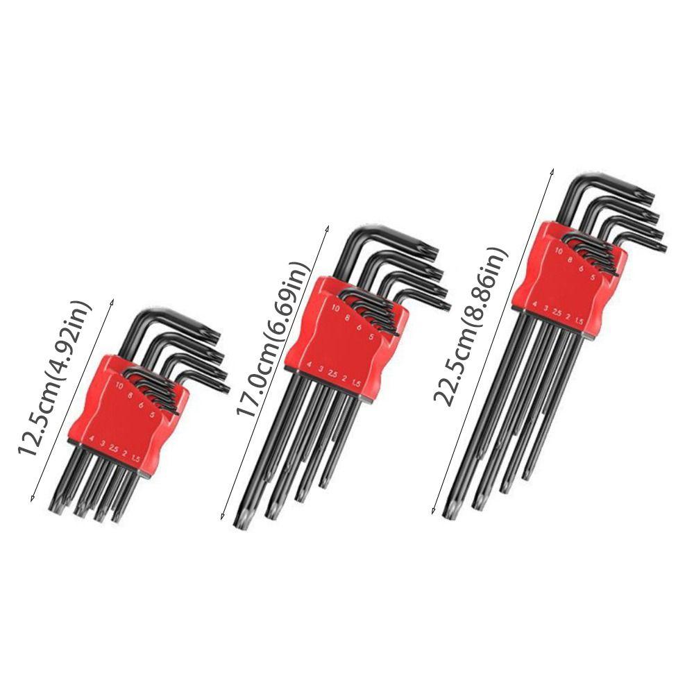 High-strength Double-End Screwdriver Hex Wrench Repair L Type Hex Wrench  Allen Key Set