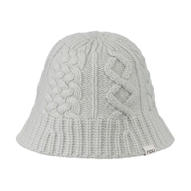 

nau winter knit bucket hat R Light Green L_GREEN_999