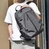 SCIONE Men's Casual Large-Capacity Backpack Lightweight Burden-reduced Waterproof Solid Color Minimalist Outdoor Leisure Sports Backpack