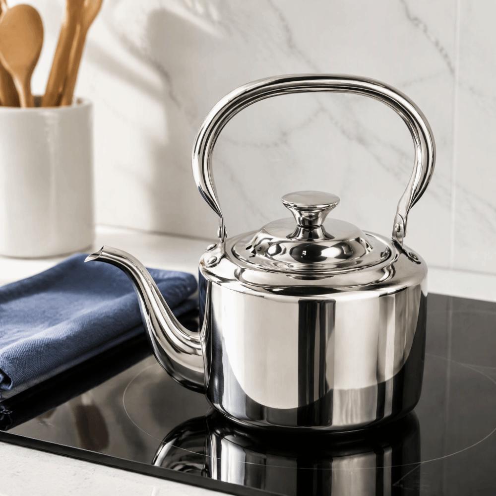 Stainless Steel Stainless Steel Teapot Top Handle Tea Kettle With Infuser For Gas Stove