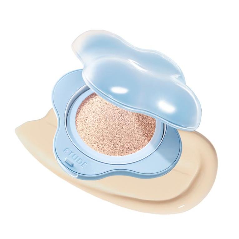 ETUDE Cloud Filter Cushion 15g Soft Blur Coverage Lightweight Semi-Matte Finish 4 Shades