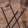 Warehouse Stock Removable Outdoor Camping Garbage Bag Shelf Combination Table Household Collection Rack Metal Bracket Adjustable