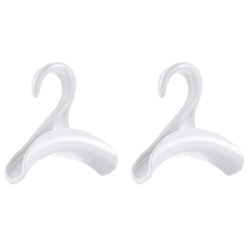 2/4/6pcs Widen Multipurpose Hangers Connection Hook Space Saving Hat Silk Scarf Shawls Handbag Hanging Rack Wardrobe Organizer