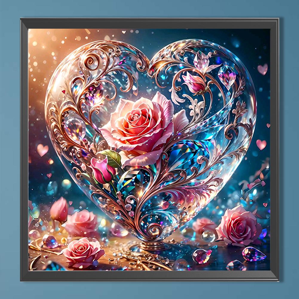 5D DIY Full Round Drill Partial AB Diamond Painting Flower Kit Art Home Decor Children Gifts New Year Gifts Adult Gifts