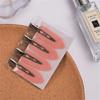 4Pcs/Set Seamless Wide Transparent Hair Clips Protect Hair Makeup Duckbill Clip
