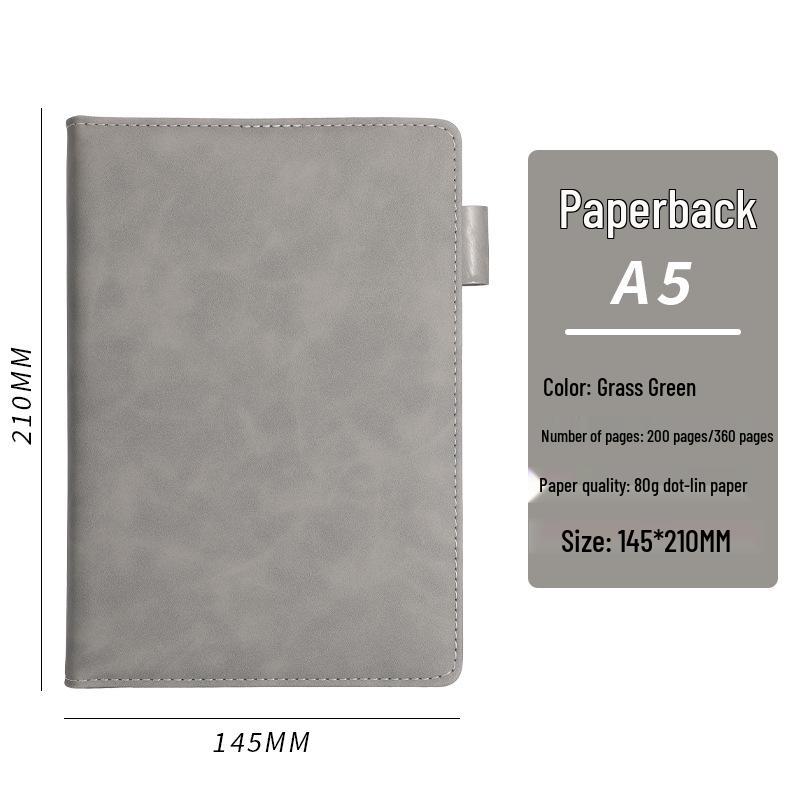 Carnet de Notes Business Épais A5 - Journal Intime Minimaliste, Logo Personnalisable
