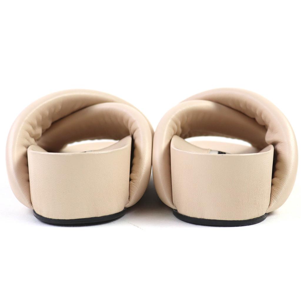 Ausgezeichnete JIL SANDER Riemensandalen aus Nappaleder Damen 36 J15WP0043 Gebraucht