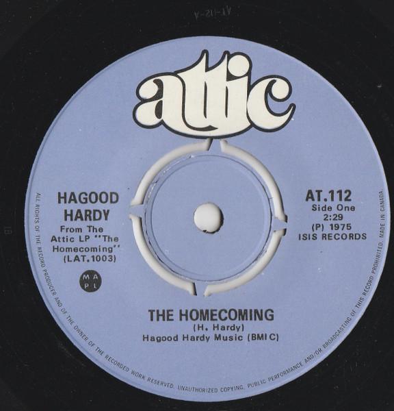

7inch Record HAGOOD HARDY - The Homecoming AT112 Attic 1975 Canada Jazz Used