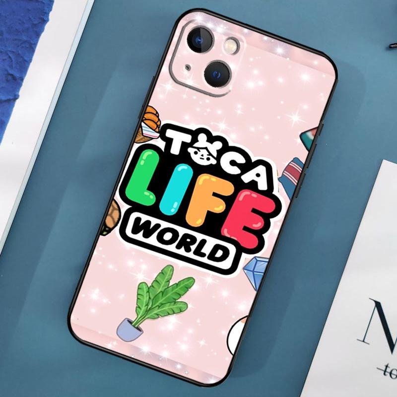 

Чехол Toca Boca Toca Life World для iPhone 15 14 13 12 11 Pro Max X XS Max XR 7 8 Plus SE 2020 2022, чехол-бампер iPhone SE 2020
