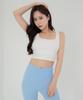 Love Your Body Basic Bra Top (Off White)