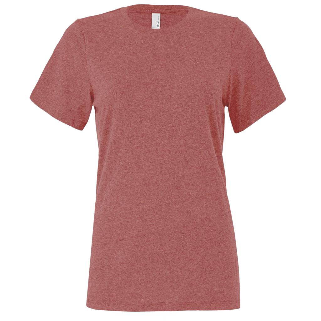 Bella + Canvas Womens/Ladies Heather Jersey Relaxed Fit T-Shirt