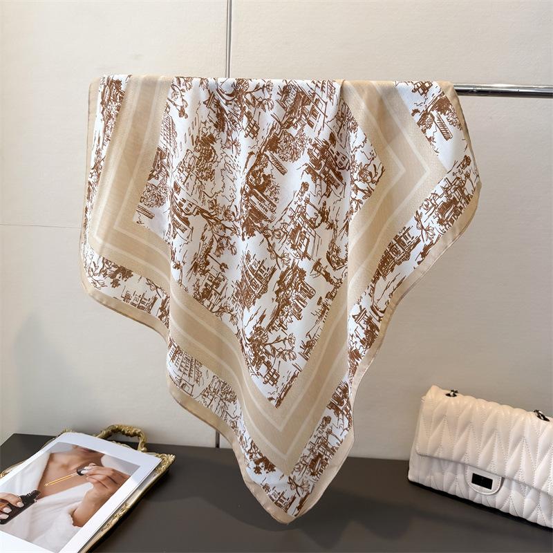 

Fashion Print Female Neck Scarf Cotton Velvet Women Hair Scarves Foulard Head Band Shawls Wraps Neckerchief Bandana 68x68CM