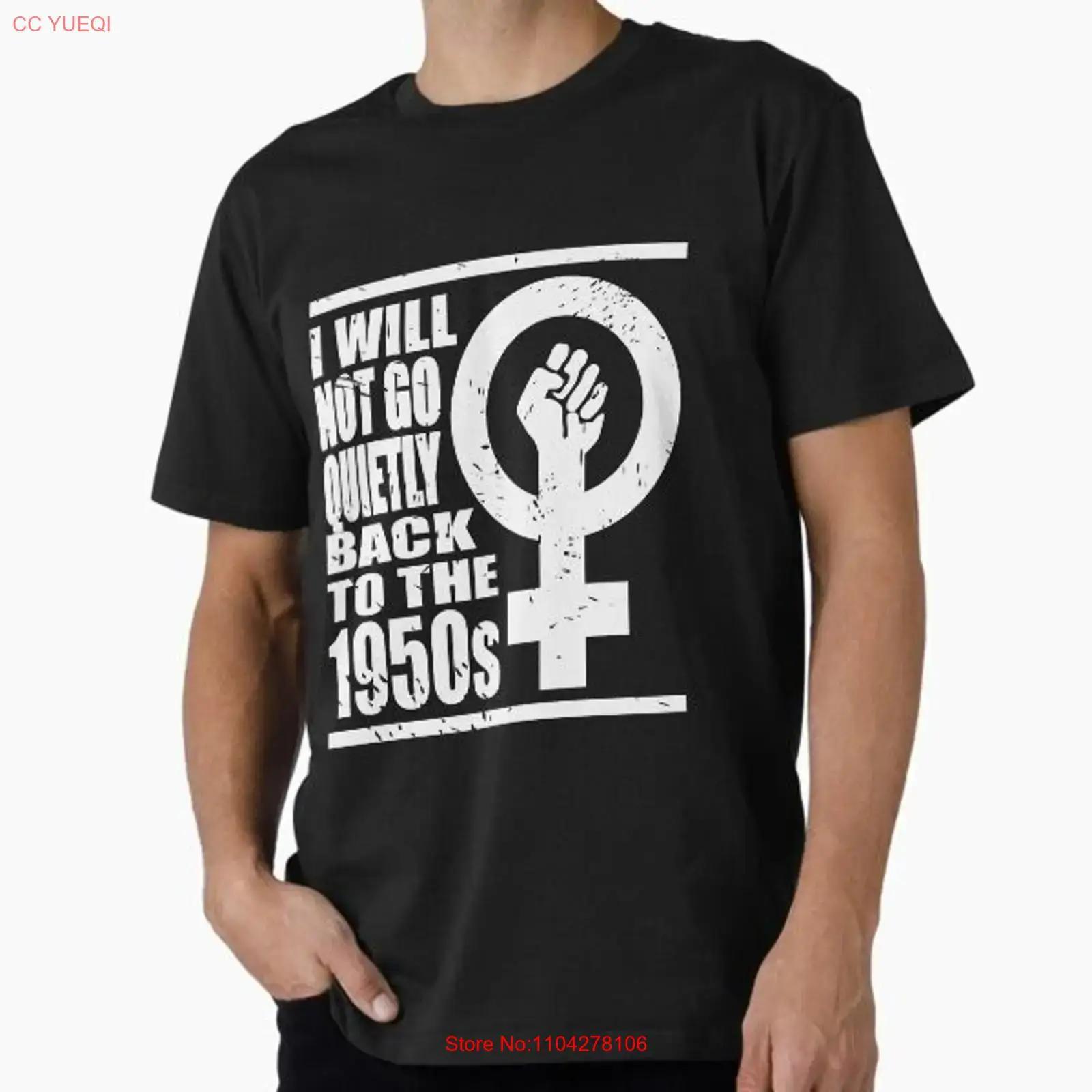 

Will not go quietly back to 1950 s Made in USA Mens T Shirt S 5XL vintage Washed Stretched Versatile Stylish streetwear Unisex 5XL різнокольоровий