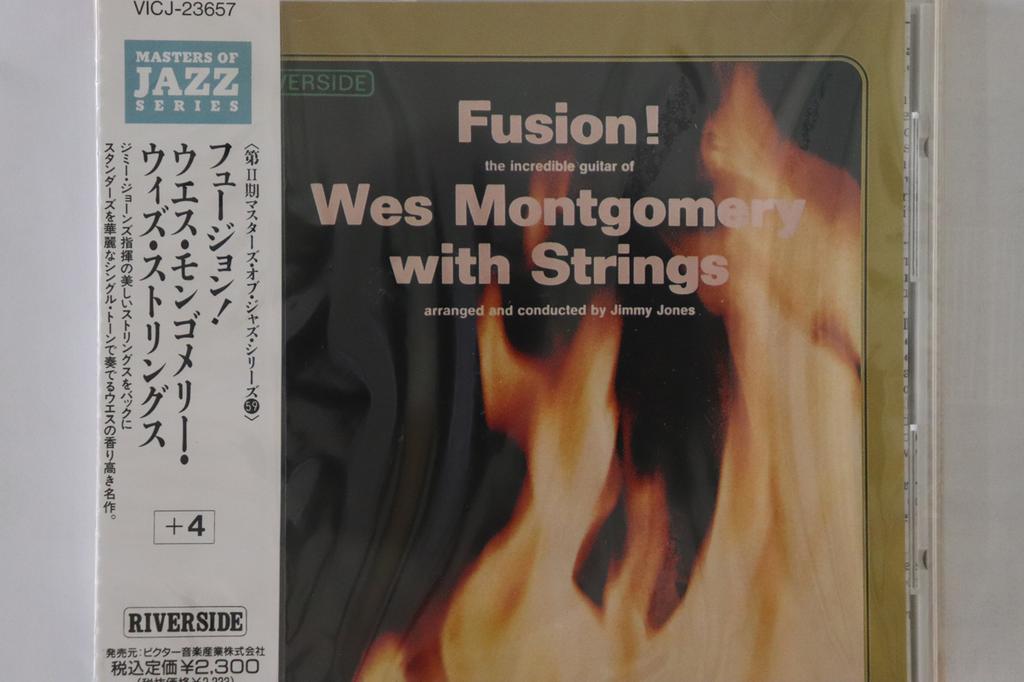 CD WES MONTGOMERY - Fusion! VICJ23657 Riverside Recor 1991 Japan Obi Jazz Used