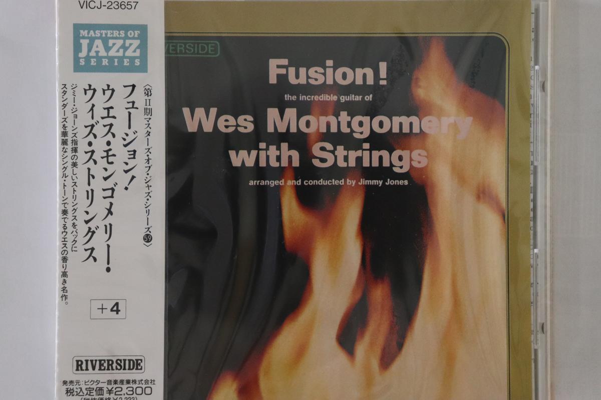 

CD WES MONTGOMERY - Fusion! VICJ23657 Riverside Recor 1991 Japan Obi Jazz Used