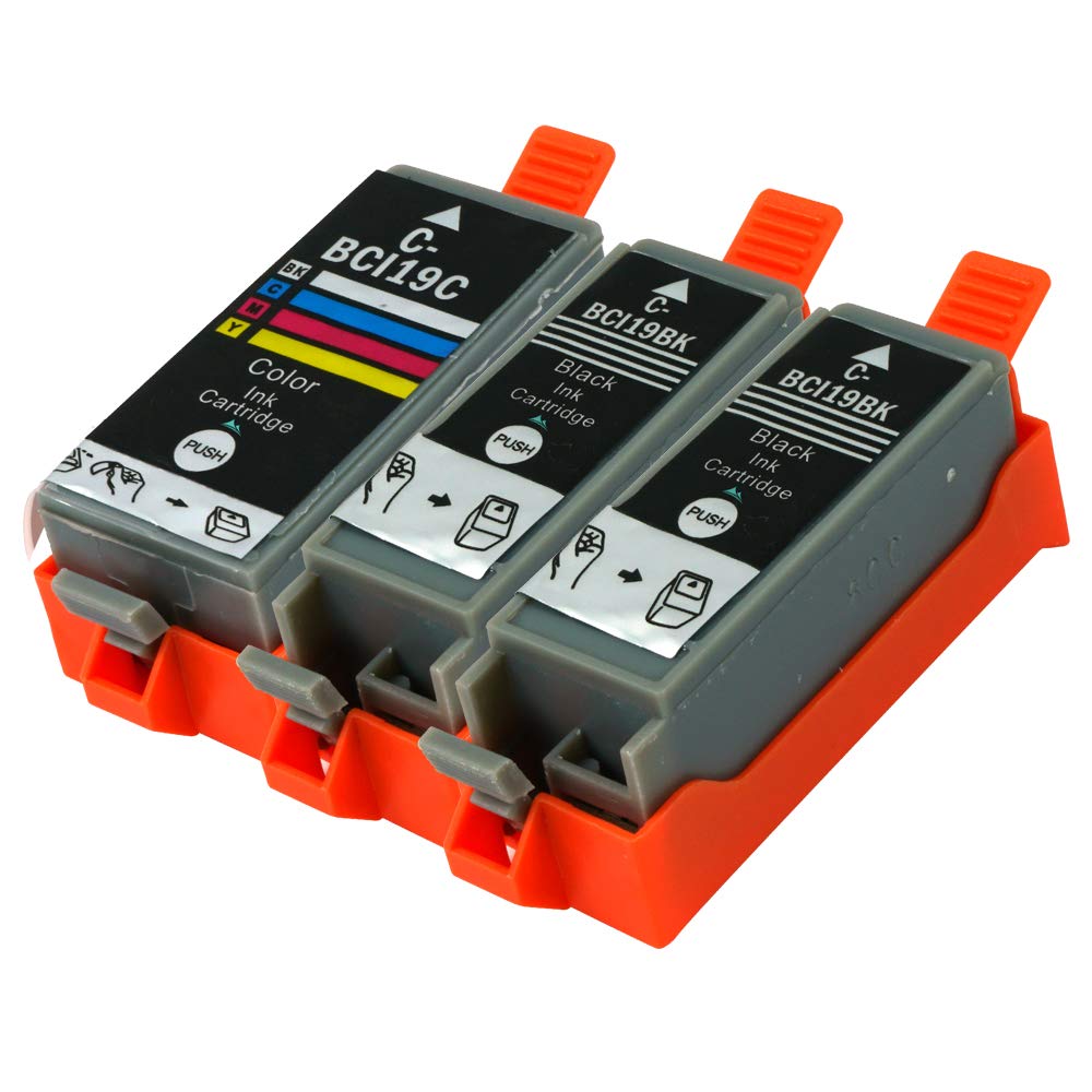 

Чорнильні картриджі Картриджі в BK2 для та iP100 Сумісні з Mt.Smile BCI-19 (3 + CL1) TR153, iP110, Принтери. Canon. Гарантія 365 днів.