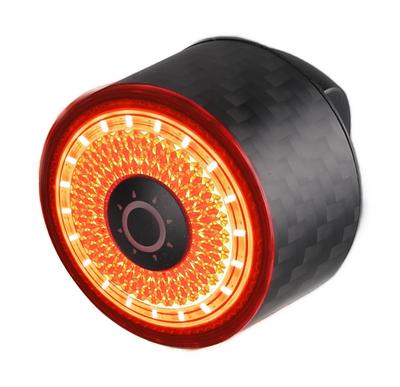 Gaciron LOOP-100 (Carbon Fiber Housing) Bicycle Rear Light, LED (100 Lumens), Waterproof, IPX6, USB Charging