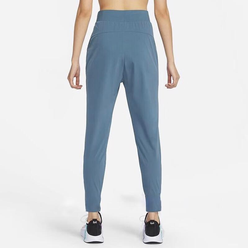 Nike Logo Woven Loose Casual Pants Women Pants Blue CU4611-058