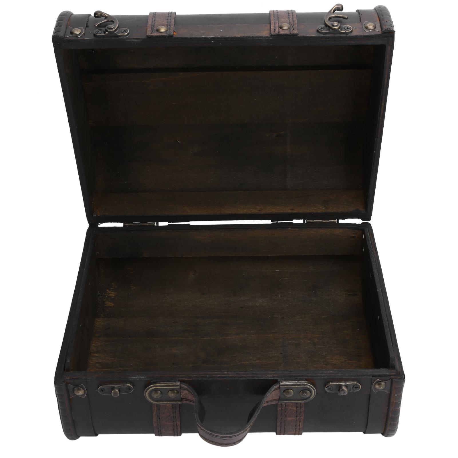 Retro Jewelry Storage Box Earring Necklace   Case Home Decoration Photography Props