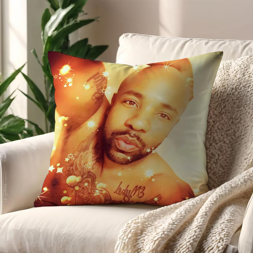 M-Michael W-Willis Heard Cushion Cover Best Home Office Coffee Pillow Sofa Printing Decoration Room Shop Car Nordic Simplicity