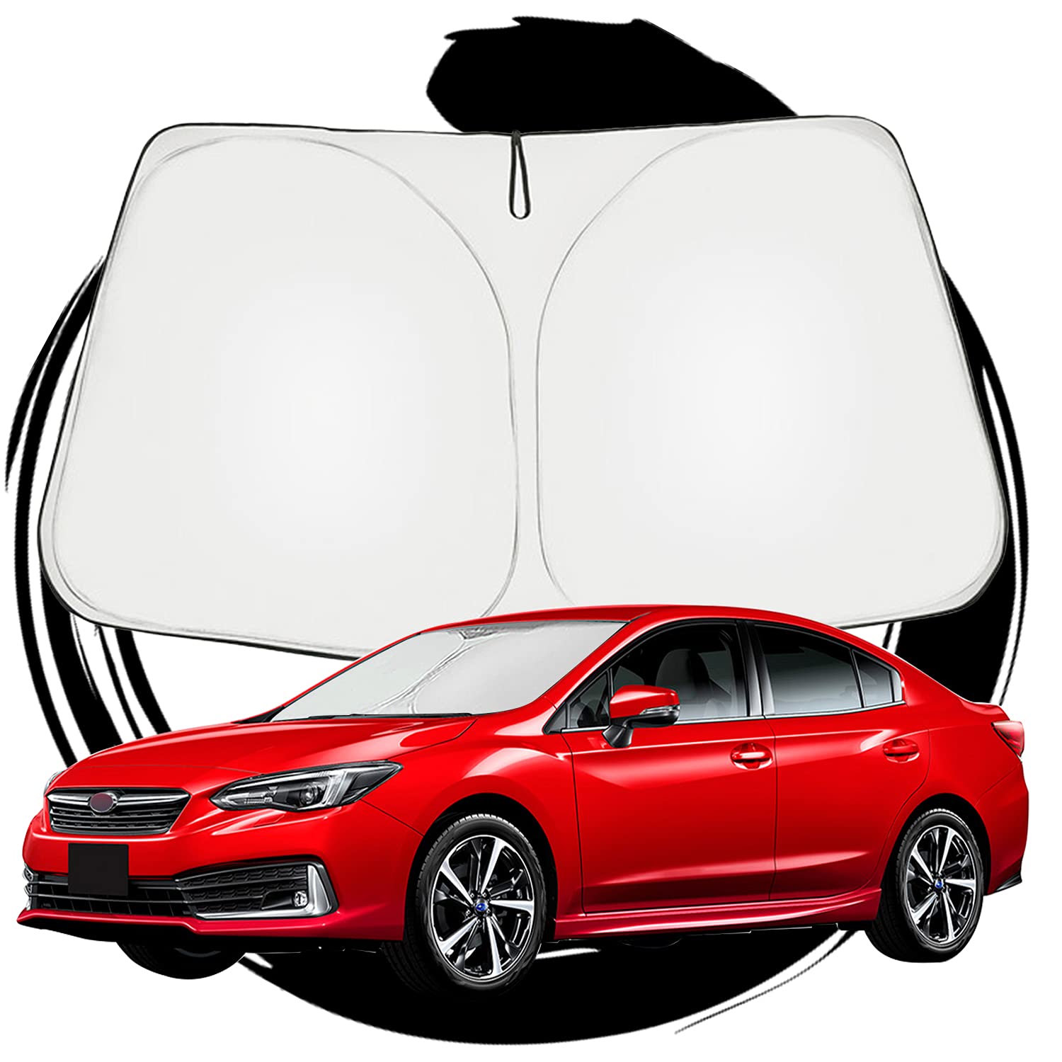 

ruiya Новый Subaru Impreza G4 GK Эксклюзивный Солнцезащитный Козырек на Лобовое Стекло Автомобильный Солнцезащитный Козырек Защита от УФ Лучей Солнцезащитный Козырек Сон в Автомобиле Складные Заказные Детали