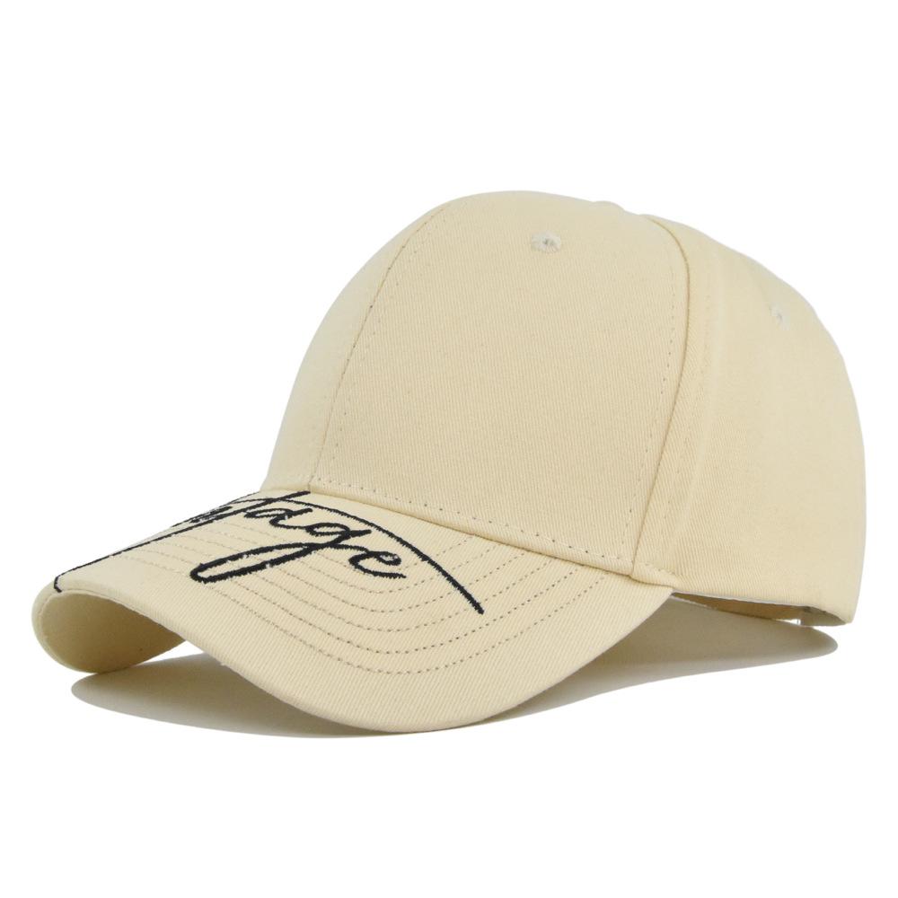 Duck Cotton Embroidered Tongue Baseball Cap Fashionable Leisure Hat Hard Hat Top