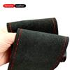 Luxury Genuine Leather Car Steering Wheel Cover Smooth Design -Steering Wheel Braid Case Universal Fit Auto SUV Diameter 38cm
