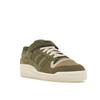Adidas Forum 84 Low Focus Olive Women Sneakers Green Cream-White GX5075