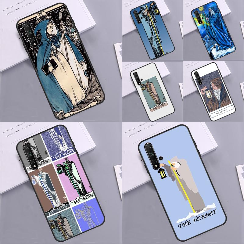 Tarot Card The Hermit For Huawei Nova 9 10 SE 12i 11i 8i 12s Y90 Y60 Y70 Y72 Y61 Y91 P20 P40 P30 Lite P60 Pro Case