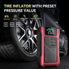 Portable Car Air Compressor and Emergency Starter with LED Emergency Light, 3000A Peak Power, 12V for Petrol/Diesel Vehicles, USB Input/Output