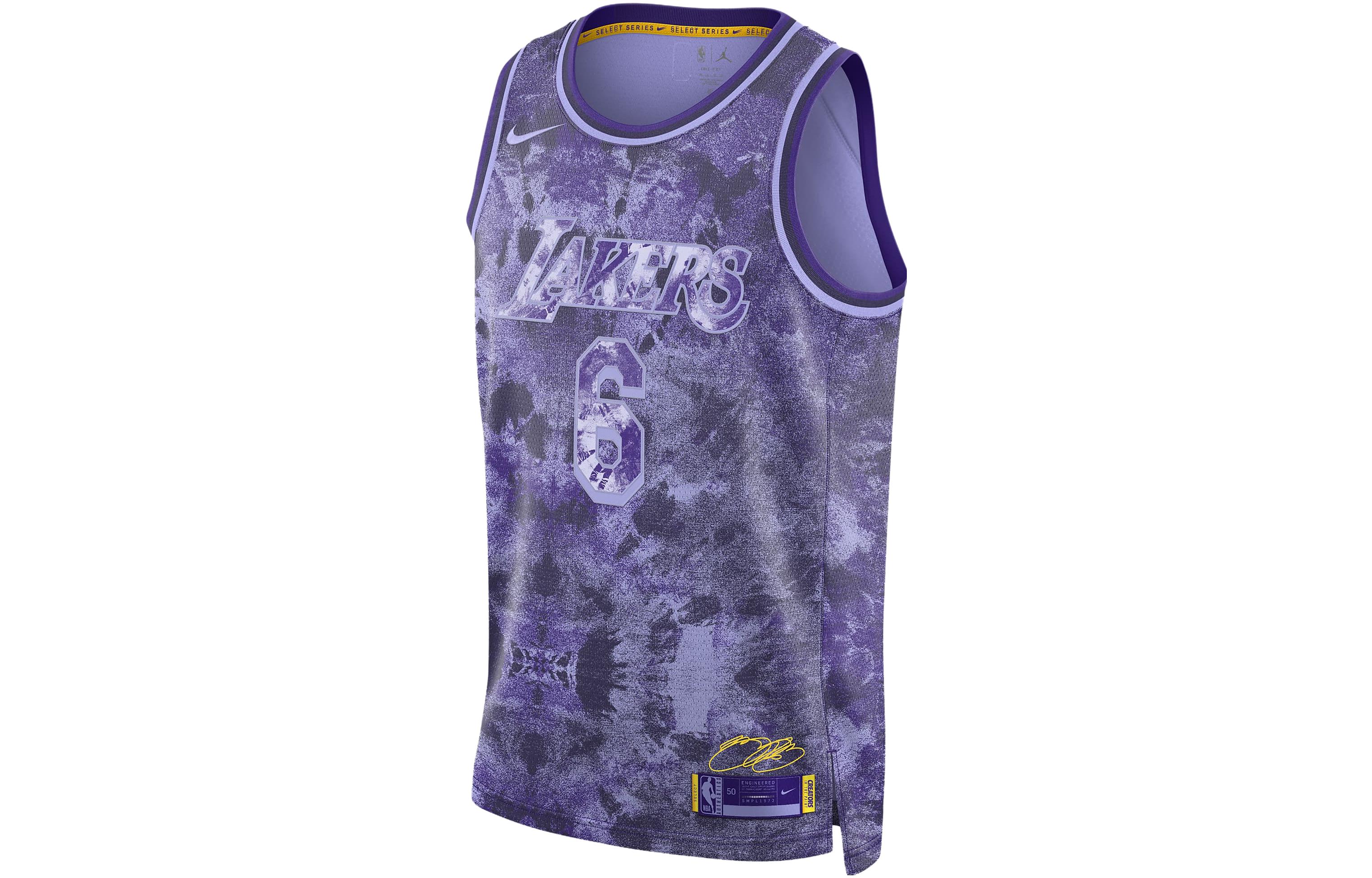 Nike Nba LeBron James Los Angeles Lakers 2022/23 Select Series Jersey FD4093-580 M