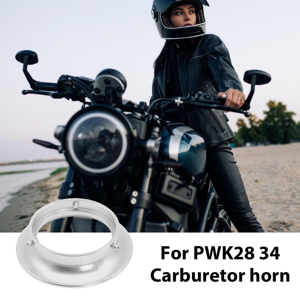 Motorcycle Carburetor Funnel - Speed Stack Air Intake Filter Trumpet for 50mm 55mm Engine,