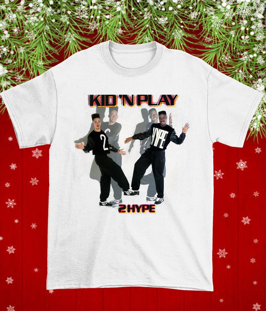 Kid N Play White T-Shirt Unisex For Men Size S-2345XL DM870 Unisex T-Shirt S