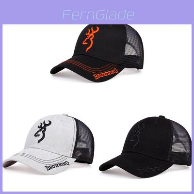 Cotton Baseball Cap With Embroidery For Adults Summer Sun Protection