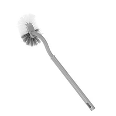 Gebogene Toilettenreinigungsbürste  ing Starke Dekontamination   Griff Gebogene Toilettenbürste für Badezimmer