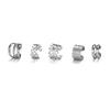 Creative No-Piercing Ear Cuff Set: Multi-layer C-shaped Clip with Niche Design