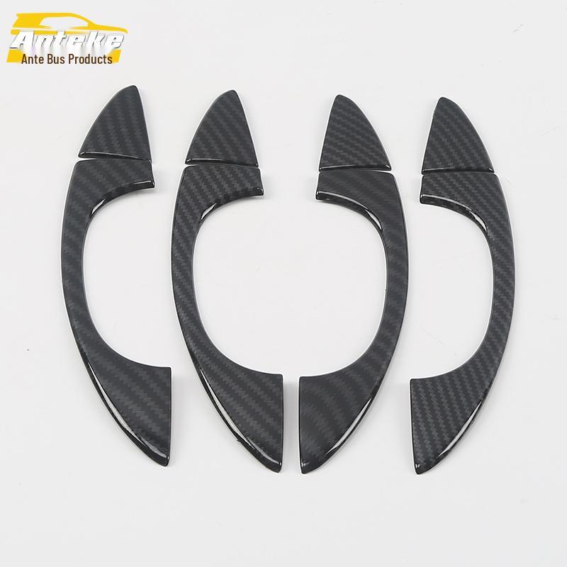 "Fit for 18 Tange Handle Bright Strip: Car Door Armrest Trim and Decoration Sticker”