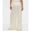 Lululemon Becalm High Rise Pleated Extra Wide Leg Pant Coconut Ivory