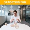 Creative 3D Puzzles Vase Desktop Decorative Puzzle Flower Vase Ornaments Stress Relieving Jigsaw Handmade Housewarming Gifts