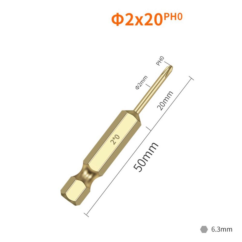 Alloy Steel Screwdriver Bit High Hardness Magnetic