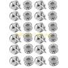 L8RE 24PCS Sewing Machine Bobbin Cases and Spools for Professional Tailors Present