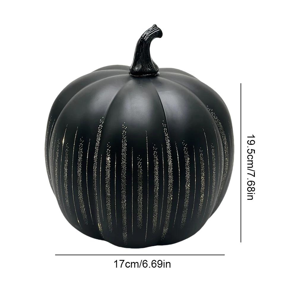 Twinkle LED Light Pumpkins with Timer Timer Lighted Sparkling Starry Night Glass Pumpkin for Home Bedroom Bathroom Hallway